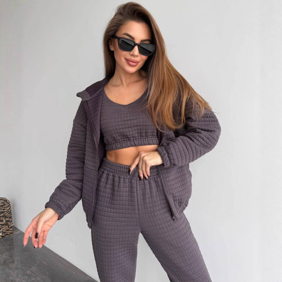 Damen bequemer und modischer Sweat-Anzug WW