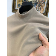 Damen Stehkragen Pullover aus weicher Baumwollmischung WW