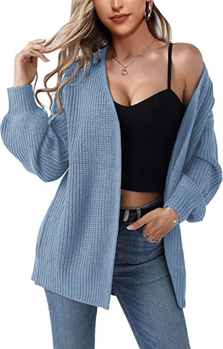 Damen Strickcardigan mit lässiger Oversized-Passform WW