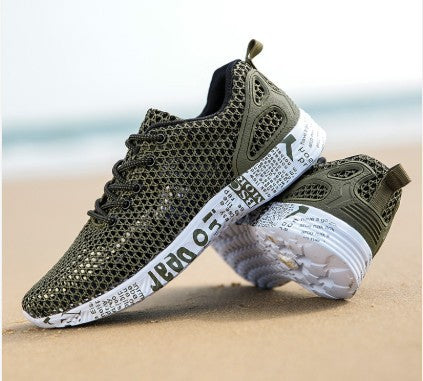 Herren Leichte Atmungsaktive Netz Sportschuhe WW