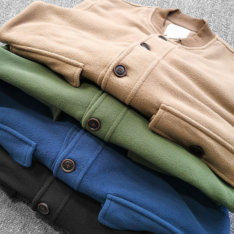 W&W Mode - Modische Jacke Mit Stehkragen