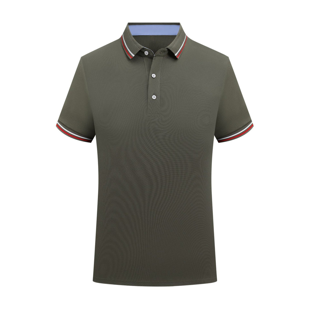 Herren Poloshirt mit kontrastierenden Streifen WW