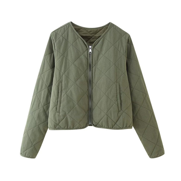 Damen Steppjacke mit praktischen Eingrifftaschen WW