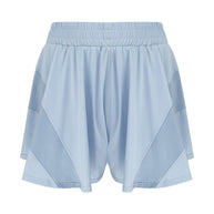 Damen sportliche Laufshorts mit innovativem Doppelschichtendesign WW