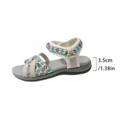 Damen Sportliche Sandalen mit verstellbaren Riemen und ergonomischer Fußbettung WW