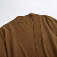 Damen Strickjacke mit strukturiertem Design und praktischen Taschen WW