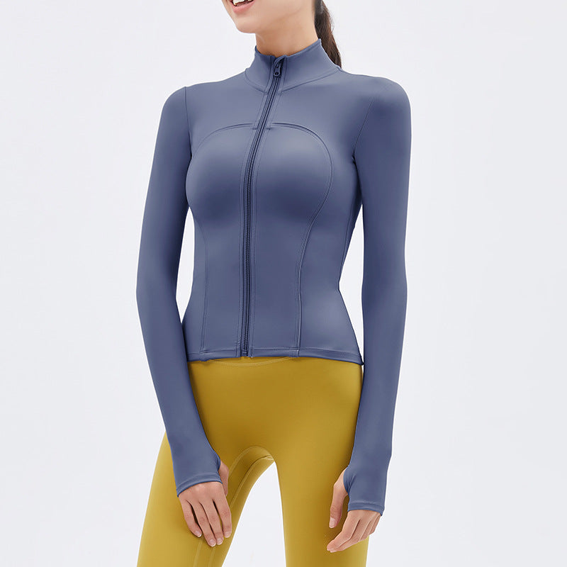 Damen Funktionsjacke mit mittlerer Länge und hohem Kragen WW