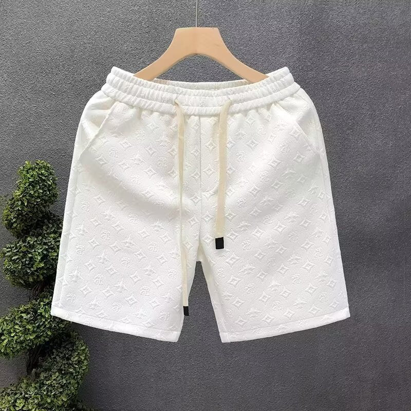 Damen Bequeme Sportshorts mit elegantem Muster WW