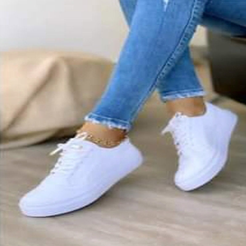 Damen Sneaker mit modischem Textilobermaterial und dämpfender Sohle WW