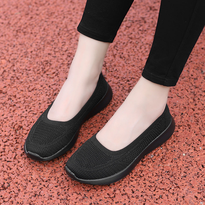 Damen atmungsaktive Slip-On Sneakers mit Adaptive Fit Technologie WW