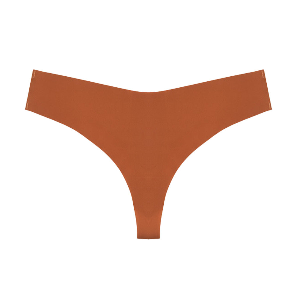 Damen Hochgeschnittener Tanga aus elastischer Mikrofaser mit nahtloser Verarbeitung WW