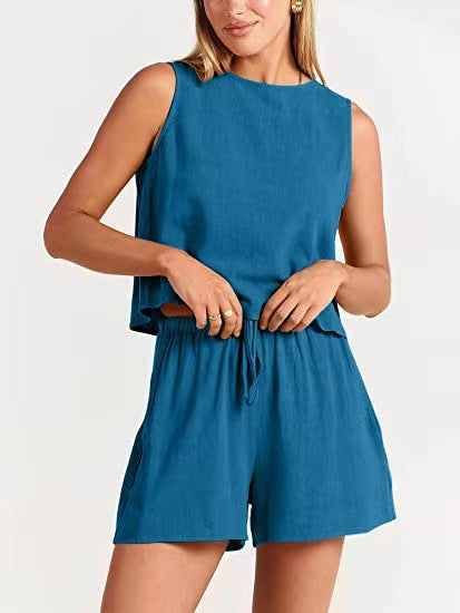 Damen Bequemes Jumpsuit mit weitem Schnitt und praktischen Taschen WW