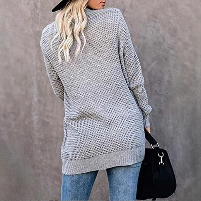 Damen Strickcardigan mit praktischen Taschen und luftiger Struktur WW