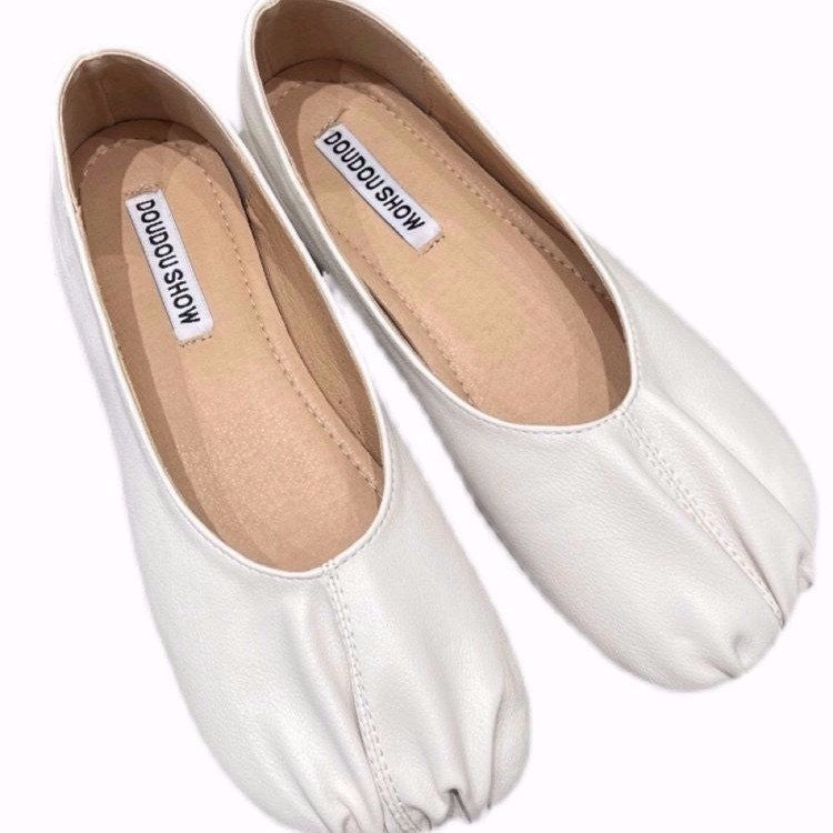 Damen bequeme Ballerinas mit flexibler Sohle und atmungsaktivem Obermaterial WW