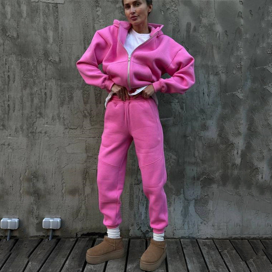 Damen Sportlicher Fleece-Overall WW