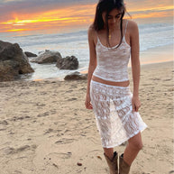 Damen Spitzen-Loungewear-Set mit sexy Details WW