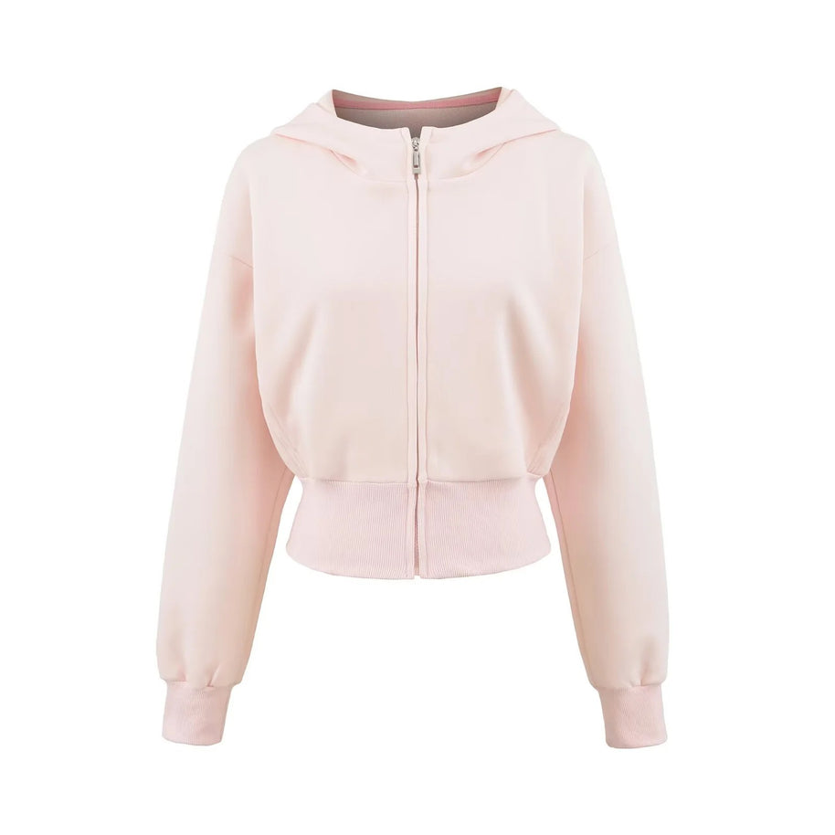 Damen Sportliche Kapuzenjacke mit lässigem Schnitt und praktischen Reißverschlusstaschen WW