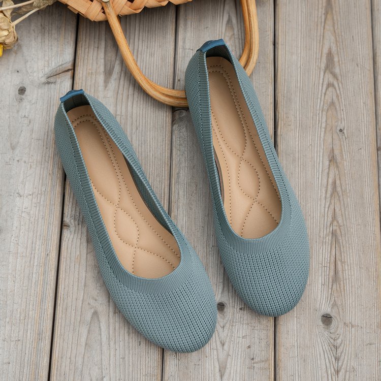Damen Ballerinas mit flexiblem Obermaterial und rutschfester Sohle WW