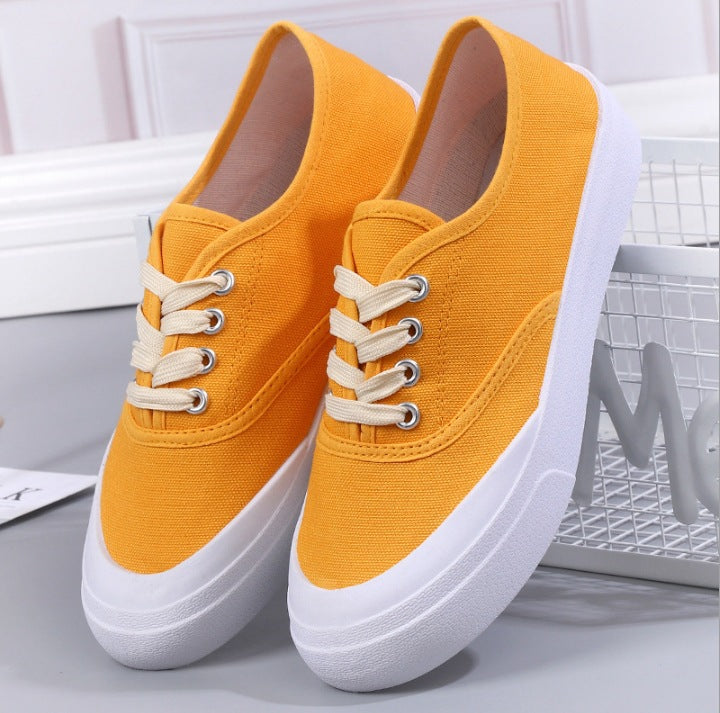 Damen Sportliche Segelschuhe mit klassischem Schnürdesign und rutschfester Sohle WW