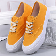 Damen Sportliche Segelschuhe mit klassischem Schnürdesign und rutschfester Sohle WW