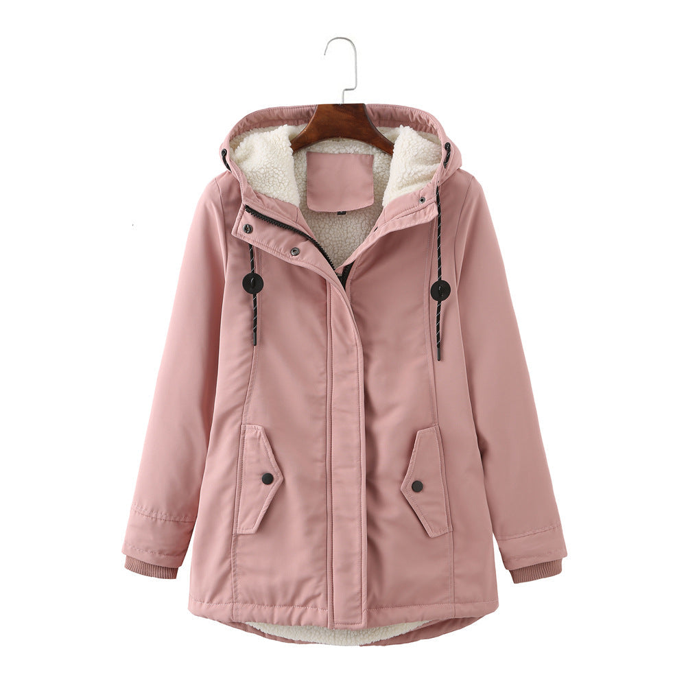 WW | Lässige Winterjacke mit Pelzfutter für Damen