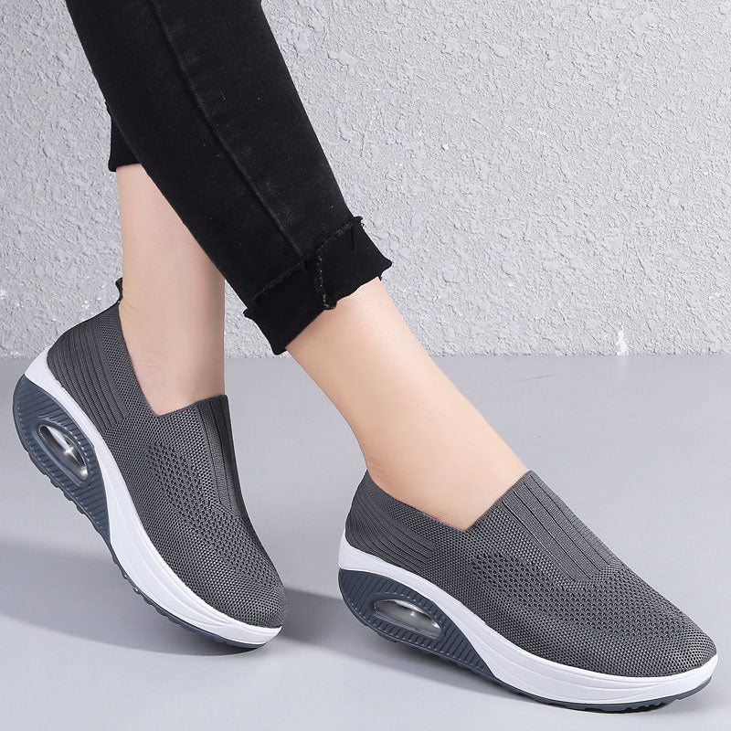 W&W Mode | Atmungsaktive Slip on Sneaker Mit Ergonomischer Sohle Für Damen