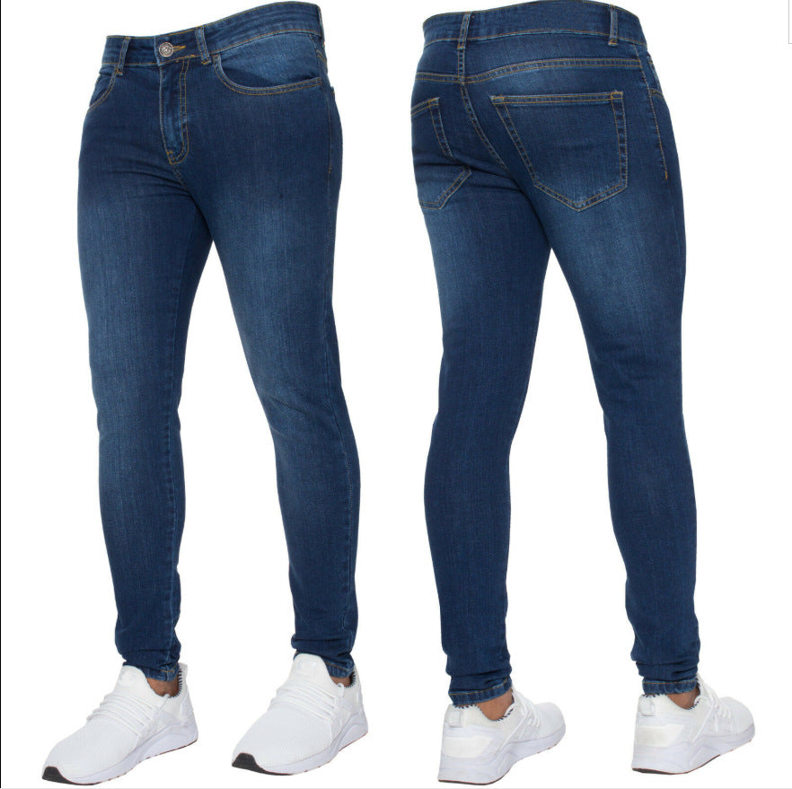 WW | Damen Skinny Jeans mit Gürtelschlaufen und Knöpfen