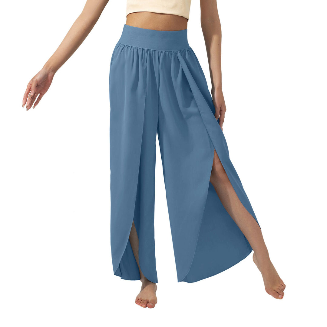 Damen luftige Culotte mit Seitenschlitzen W&W Mode