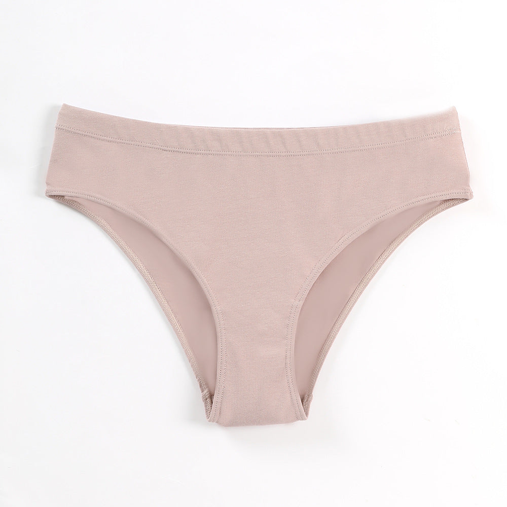 Frau Minimalistische Hohe Taillen Slips WW