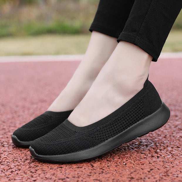 Damen atmungsaktive Slip-On Sneakers mit Adaptive Fit Technologie WW
