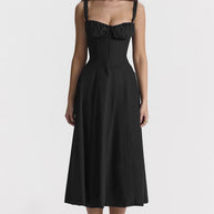 Blumiges Corsagenkleid