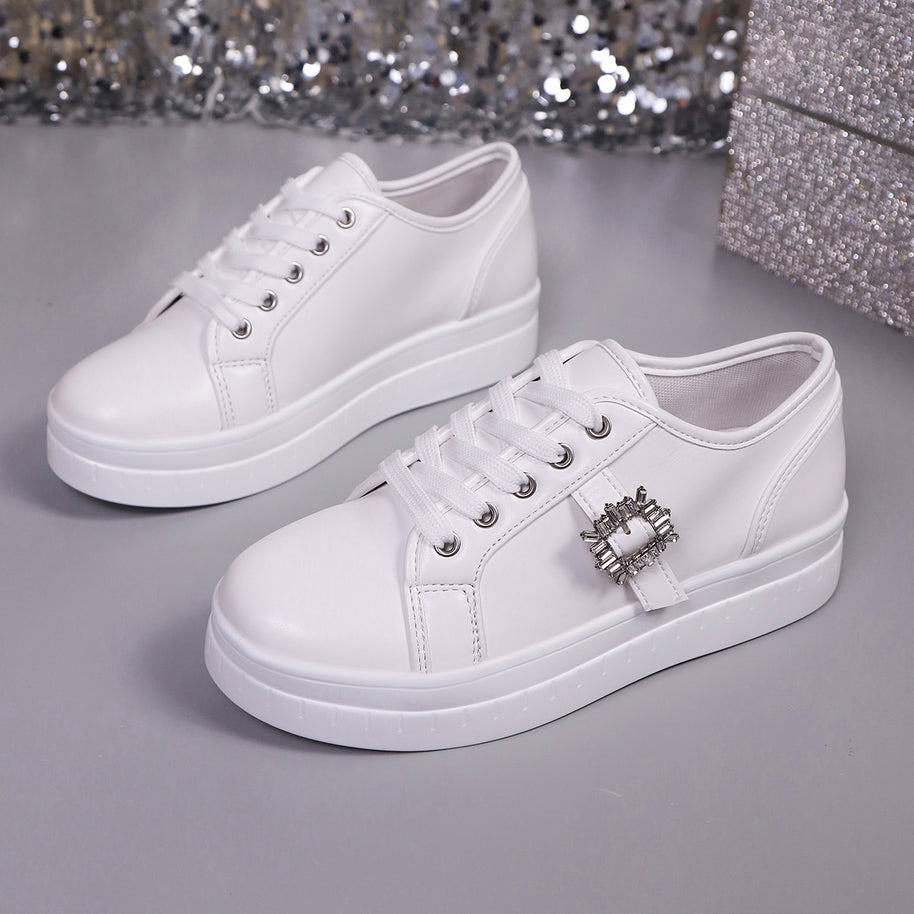 Damen Mode Plattform Sneaker WW