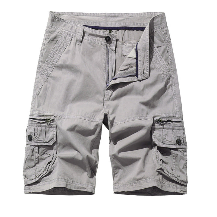 Herren Cargo-Shorts mit Mehrfachtaschen-Design W&W Mode