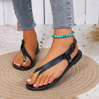 WW | Minimalistische Sandalen Mit Schnalle Für Damen