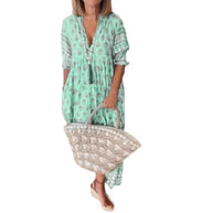 Damen Sommerkleid mit eleganten Detail WW