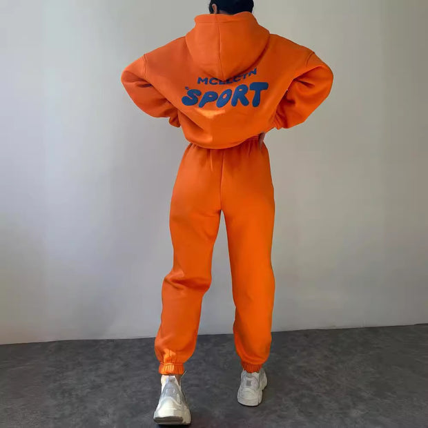 Damen Sportlicher Oversized Hoodie WW