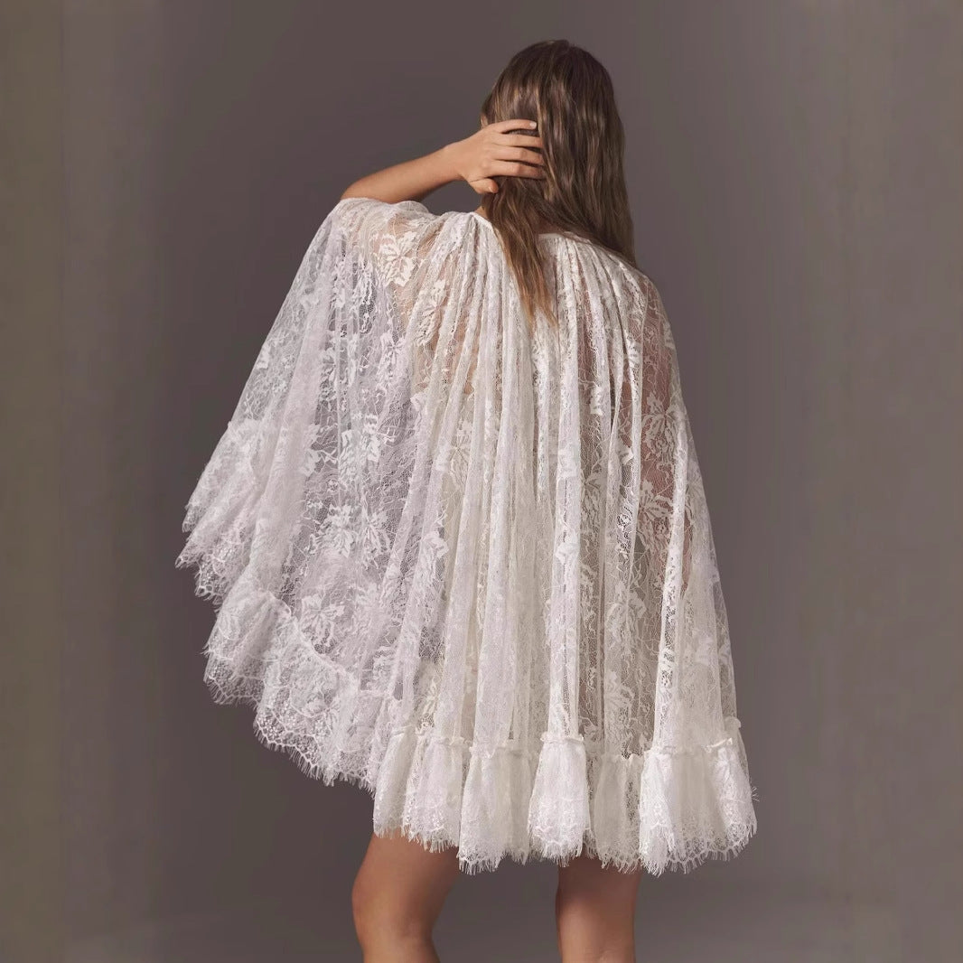 Damen Spitzenkleid WW