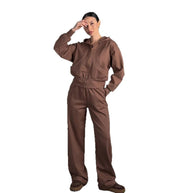 Damen Sportliche Kapuzenjacke WW