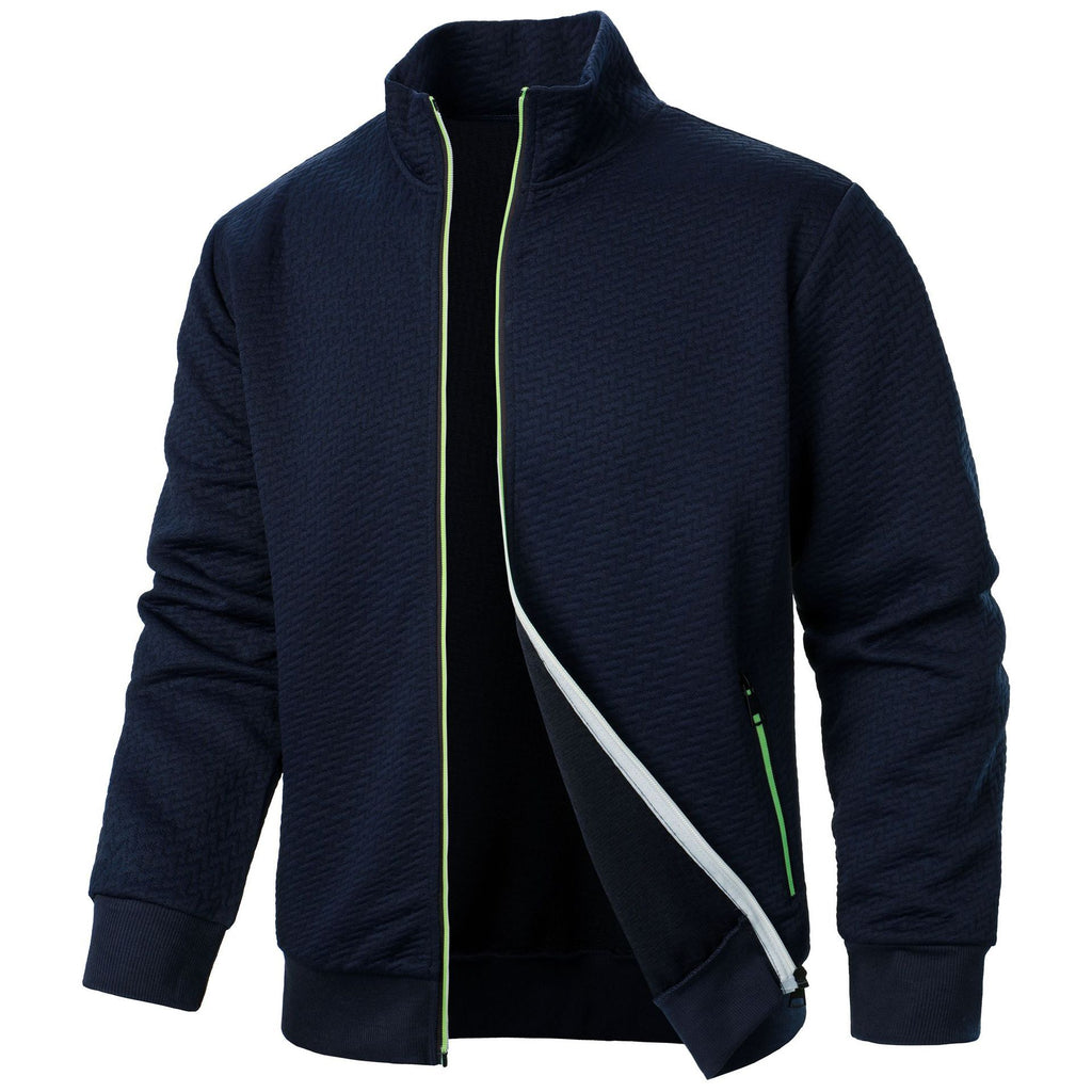 Herren Sportliche Steppjacke mit hohem Kragen und funktionalen Taschen WW