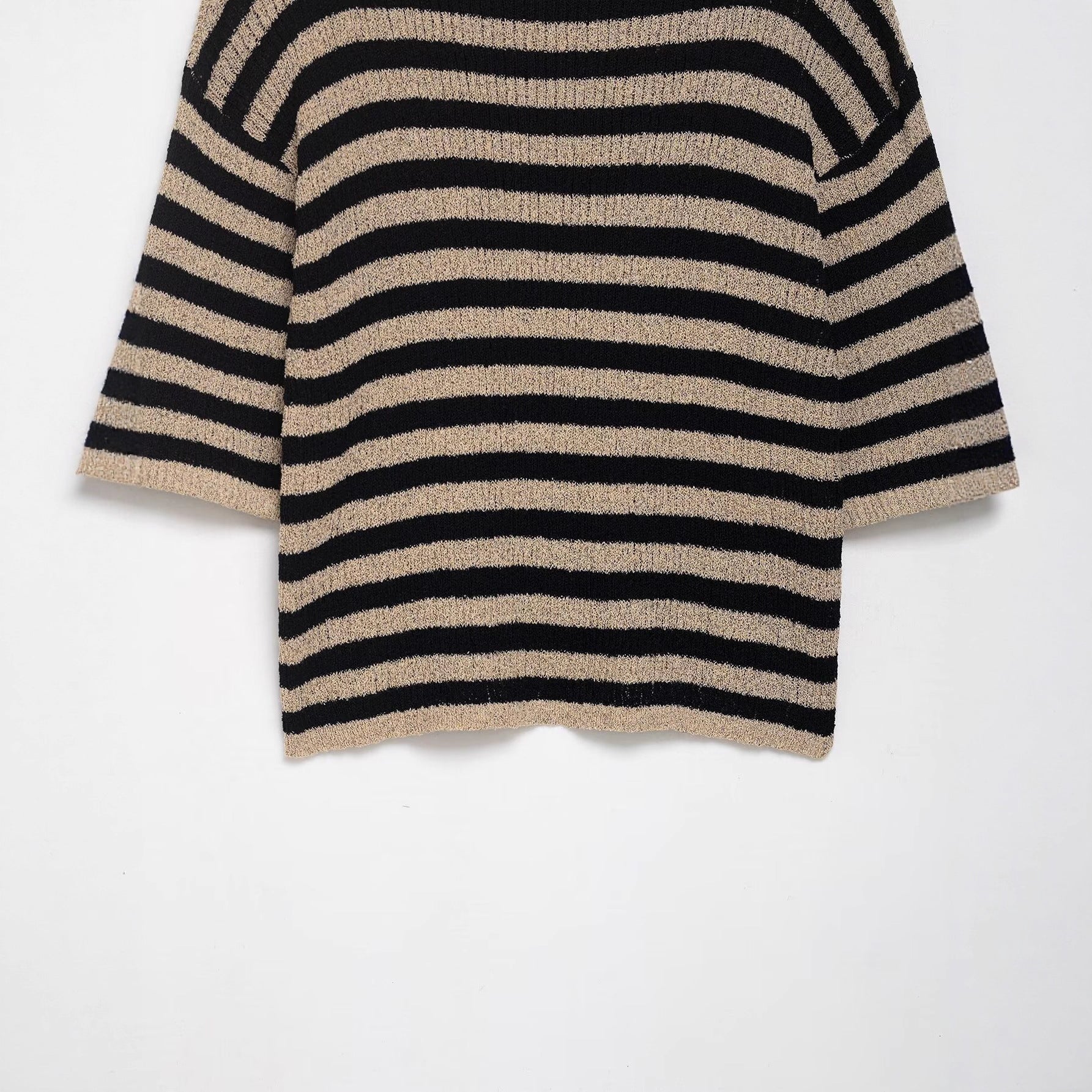 Damen Strickpullover mit stilvollem Streifendessin und weichem Material WW