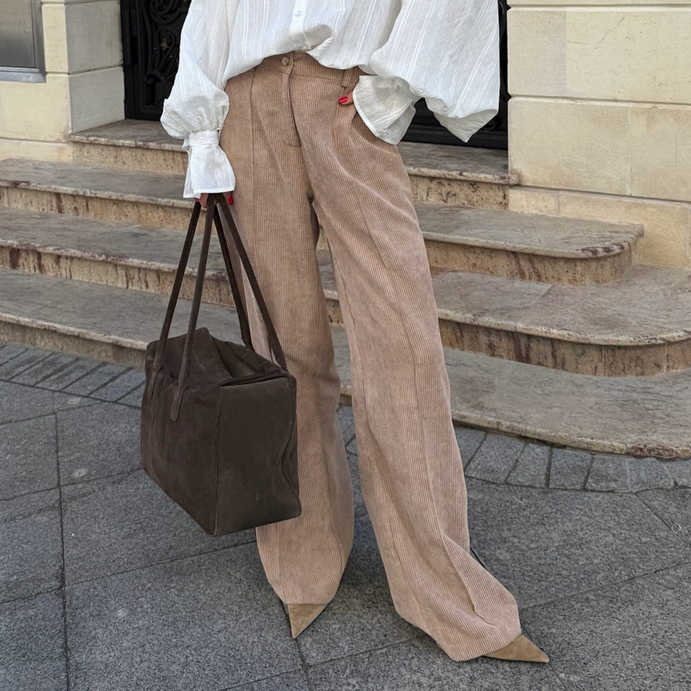 Damen Weite Cordhose WW