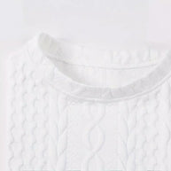 Damen Statement-Strickpullover mit strukturiertem Design WW