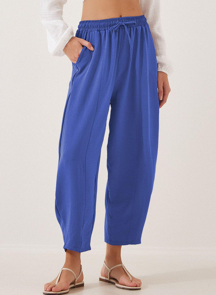 Damen bequeme und luftige Relaxhose WW