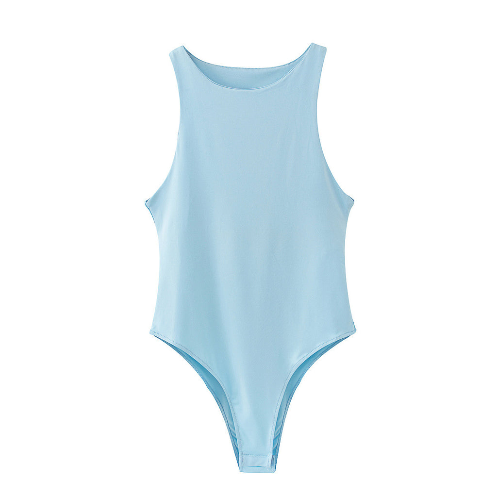 Dame High-Cut Badeanzug Einteiler WW