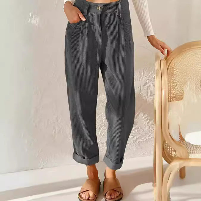 Damen weite Cordhose WW