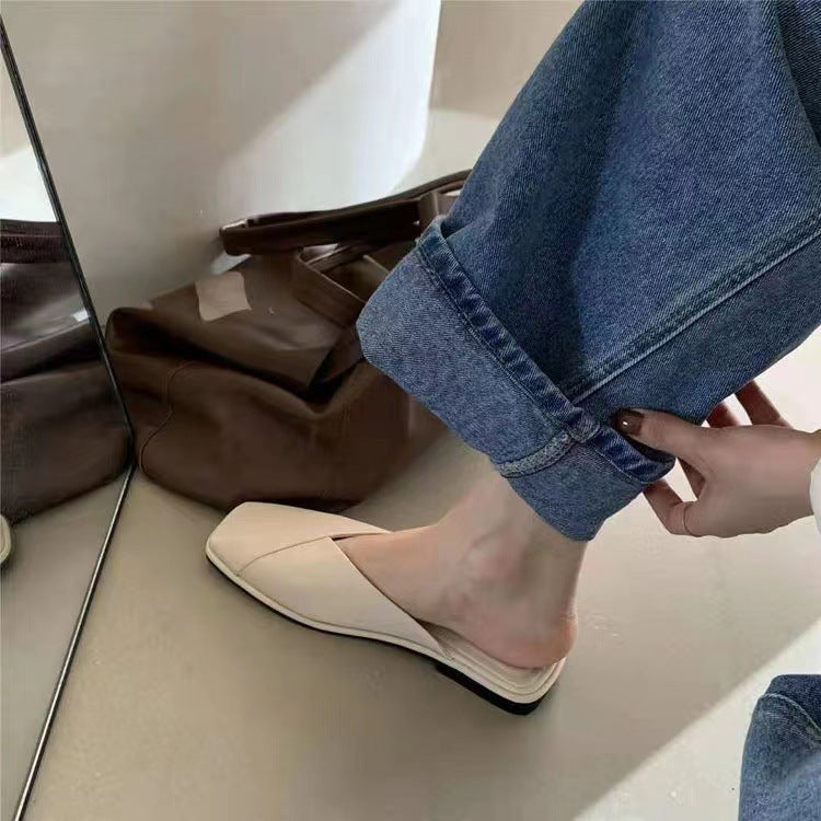 Damen Mules mit elegantem Überkreuz-Design und komfortabler Fußbettung WW