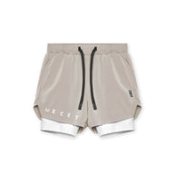 WW | Doppellagige Shorts mit Tasche
