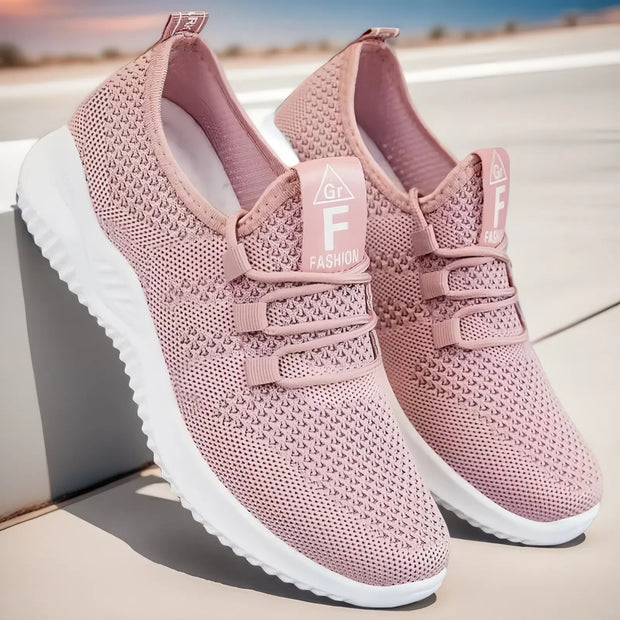 Damen atmungsaktive Sneaker in modischem Design WW