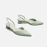 Damen Slingback Pumps mit stilvollem Überkreuzriemen WW