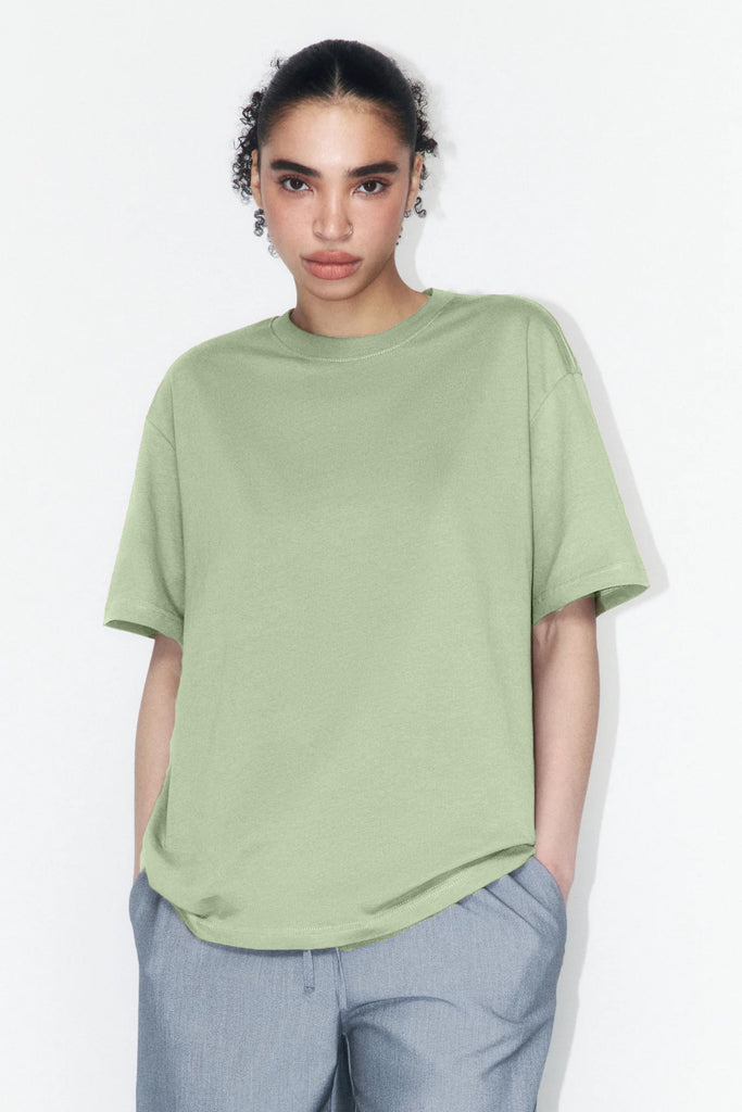 Damen lässiges Oversized T-Shirt aus hautfreundlichem Baumwollmix WW